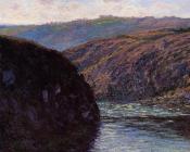 克劳德 莫奈 : Valley of the Creuse, Afternoon Sunlight